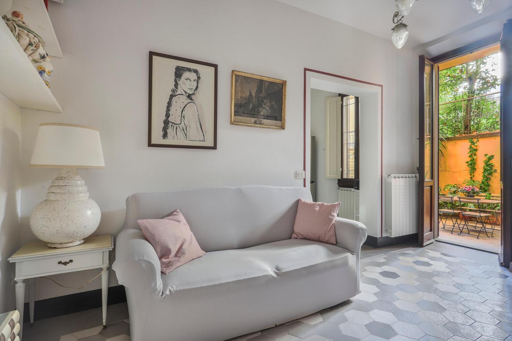 One-Bedroom Apartment With Patio Florença Exterior foto